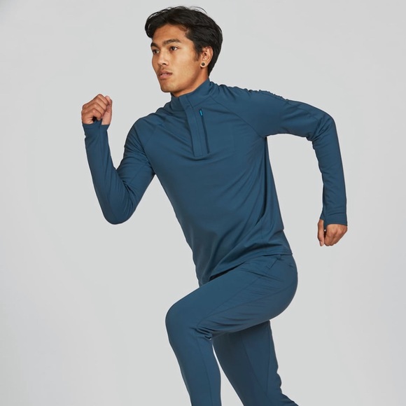 Mercury 1/4 Zip pullover  color: Nightshadow - Picture 1 of 9